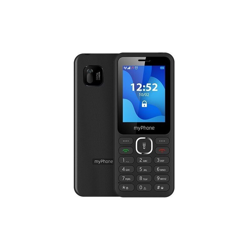 myPhone 6320, Dual SIM Black цена и информация | Mobilie telefoni | 220.lv