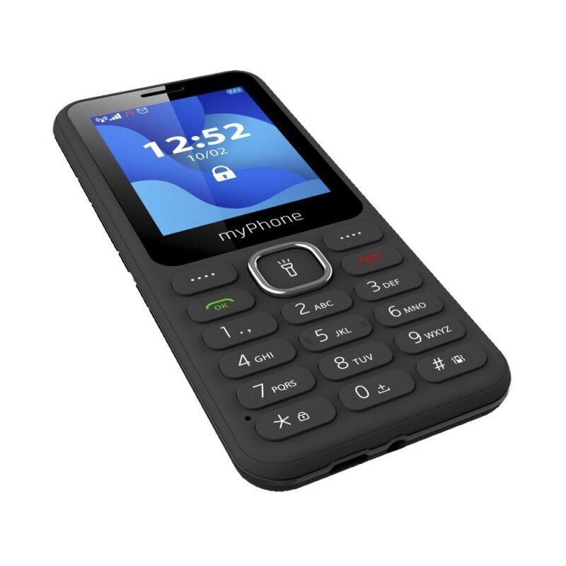 myPhone 6320, Dual SIM Black цена и информация | Mobilie telefoni | 220.lv