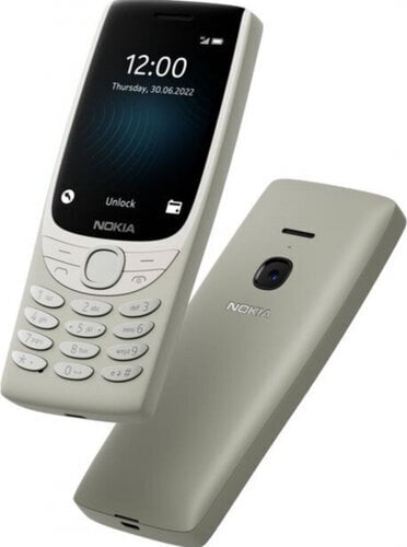 Nokia 8210, 48MB, Dual SIM Silver цена и информация | Mobilie telefoni | 220.lv