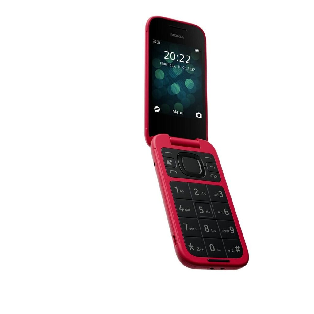 Nokia 2660, 48MB Red cena un informācija | Mobilie telefoni | 220.lv