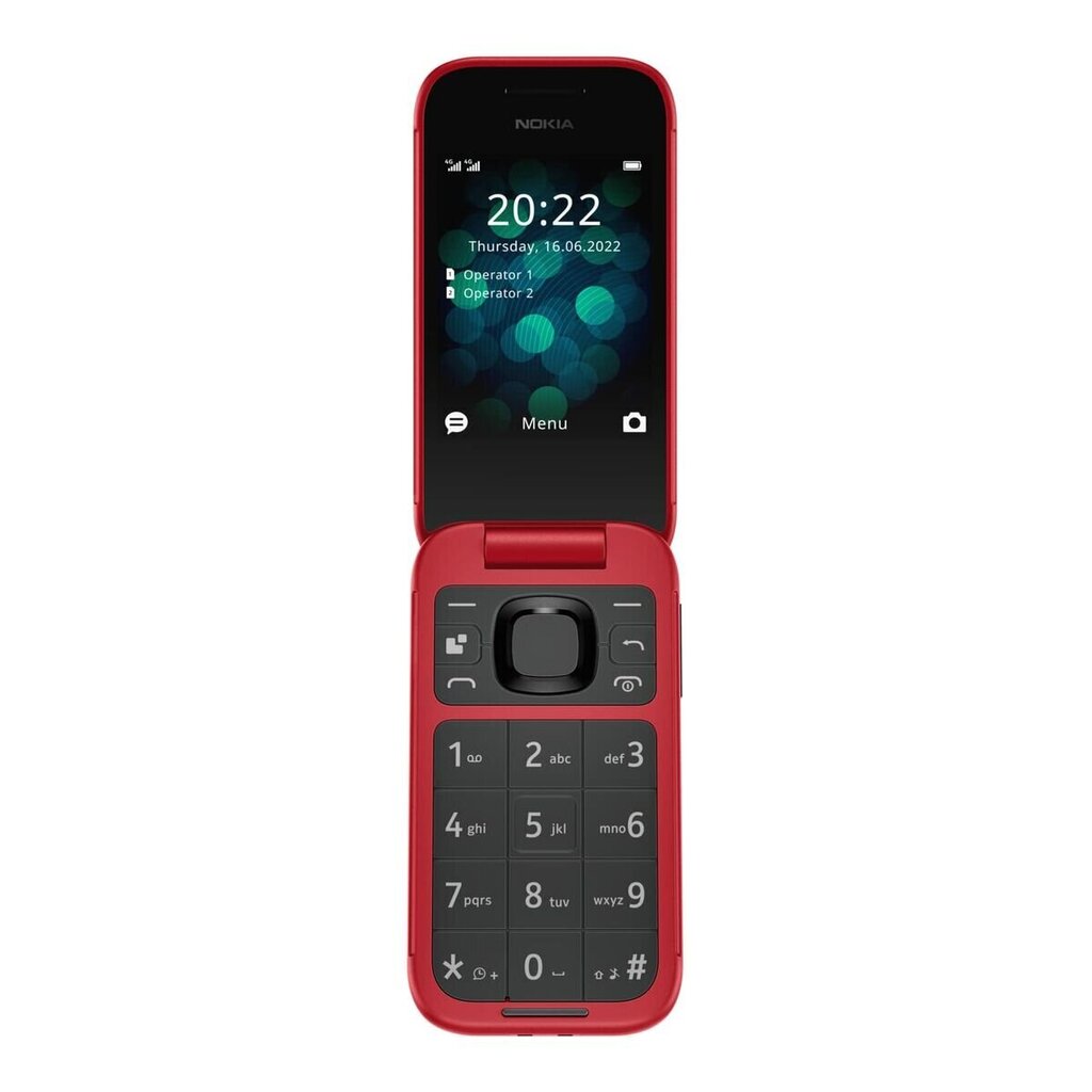 Nokia 2660, 48MB Red цена и информация | Mobilie telefoni | 220.lv