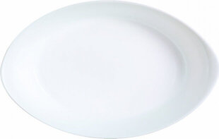 Luminarc Pasniegšanas Plate Luminarc Smart Cuisine Ovāls Balts Stikls 21 x 13 cm (6 gb.) cena un informācija | Cepamais papīrs, trauki, formas | 220.lv