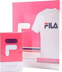 Komplekts Fila Woman Prestige sievietēm: parfimērijas ūdens EDP, 100 ml + T-krekls cena un informācija | Sieviešu smaržas | 220.lv