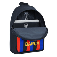 Рюкзак для ноутбука F.C. Barcelona Тёмно Бордовый Тёмно Синий (31 x 41 x 16 cm) цена и информация | Школьные рюкзаки, спортивные сумки | 220.lv