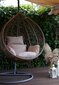 Spilvens dārza krēslam Blomster, smilškrāsas цена и информация | Krēslu paliktņi | 220.lv