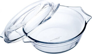Форма для выпечки Ô Cuisine   С крышкой 21,5 x 18 x 8,5 cm Прозрачный Cтекло (3 штук) цена и информация | Формы, посуда для выпечки | 220.lv