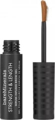 Uzacu gels Bareminerals Strength Length Serum Infused Brow Gel Chesnut, 5 ml cena un informācija | Acu ēnas, skropstu tušas, zīmuļi, serumi | 220.lv