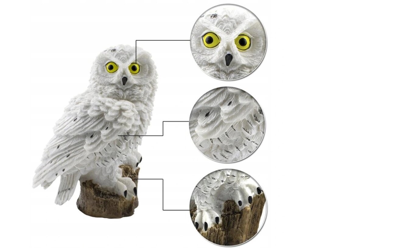 Dārza LED lampa Owl cena un informācija | Āra apgaismojums | 220.lv