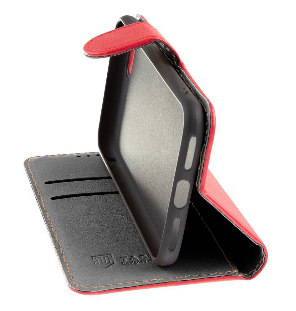 Telefona maciņš Tactical Field Notes priekš Xiaomi Redmi 12C, Sarkans cena un informācija | Telefonu vāciņi, maciņi | 220.lv