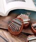 Mini Kalimba Koka sarkankoka Kalimbka Zenwire K04 cena un informācija | Sitamie instrumenti | 220.lv