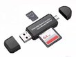 5in1 SD karšu lasītājs Micro USB USB-C OTG Pendrive цена и информация | Adapteri un USB centrmezgli | 220.lv