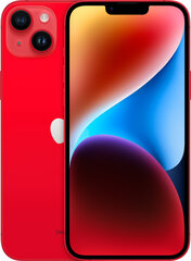 Apple iPhone 14 512GB (PRODUCT)RED MPXG3QN/A цена и информация | Мобильные телефоны | 220.lv