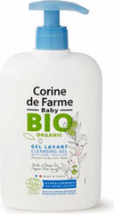 Maigs tīrīšanas līdzeklis Corine De Farme Bio Organic Baby Cleansing Gel, 500 ml цена и информация | Косметика для мам и детей | 220.lv