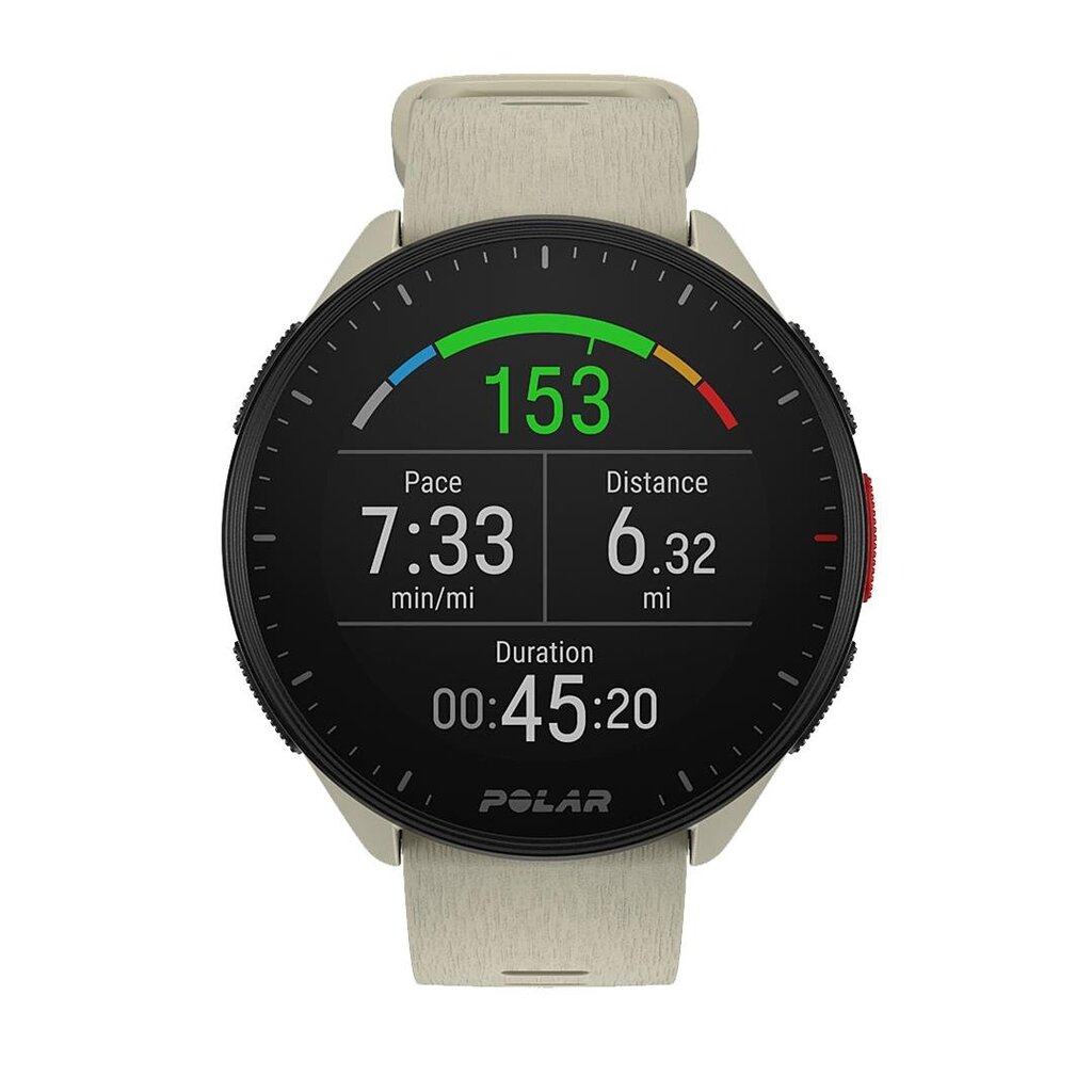 Polar Pacer Cloud White цена и информация | Viedpulksteņi (smartwatch) | 220.lv