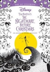 Art Of Coloring: Tim Burton's The Nightmare Before Christmas: 100 Images to Inspire Creativity цена и информация | Книги для малышей | 220.lv