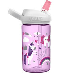 Dzeramā pudele Camelbak Eddy+ Kids, Unicorn Party, 400 ml цена и информация | Фляги для воды | 220.lv