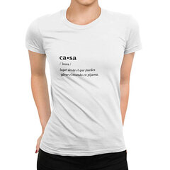 Футболка Casa, белая цена и информация | Женские футболки | 220.lv