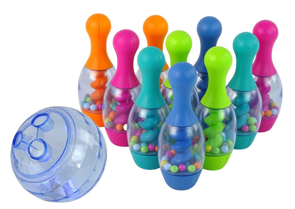 Spēle Lean Toys Luminous Ball boulings cena un informācija | Spēles brīvā dabā | 220.lv