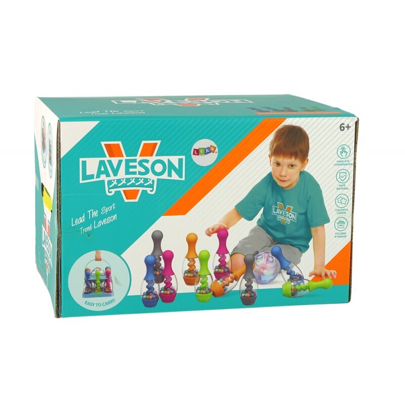 Spēle Lean Toys Luminous Ball boulings cena un informācija | Spēles brīvā dabā | 220.lv