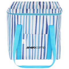 Torba termiczna 32x25x35 cm 28l Blue lines цена и информация | Сумки-холодильники | 220.lv