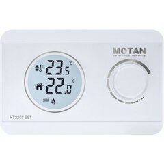 Проводной комнатный термостат Motan HT220S цена и информация | Принадлежности для отопительного оборудования | 220.lv