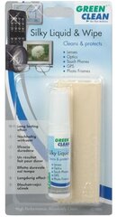 Green очистительная жидкость + тряпочка Clean Silky Liquid & Wipe (LC-1000) цена и информация | Чистящие средства | 220.lv