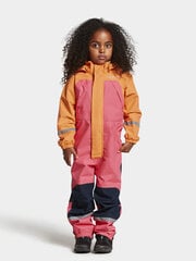 Детский комбинезон весна-осень Didriksons ZEB, оранжево-кораллово-розовый цвет цена и информация | Непромокаемая одежда для детей | 220.lv