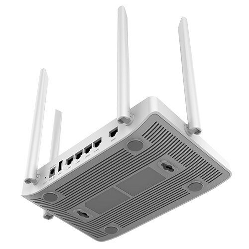 Grandstream Networks GWN-7052 piekļuves punkts Gigabit Ethernet (2,4 GHz / 5 GHz) Balta cena un informācija | Rūteri (maršrutētāji) | 220.lv