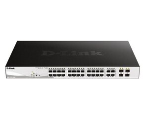 D-Link DGS-1210-28MP/E Switch 28-portu Gigabit Ethernet PoE pārvaldīts tīkla savienojums cena un informācija | Komutatori (Switch) | 220.lv