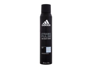 Izsmidzināms dezodorants Adidas Dynamic Pulse, 200 ml cena un informācija | Parfimēta vīriešu kosmētika | 220.lv