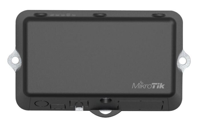 MikroTik LtAP mini | LTE maršrutētājs | RB912R-2nD-LTm, 2,4 GHz 300 Mb/s, 1x RJ45 100 Mb/s, 1x miniPCI-e, divas SIM kartes, GPS cena un informācija | Rūteri (maršrutētāji) | 220.lv