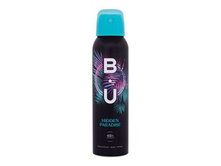 Izsmidzināms dezodorants B.U. Hidden Paradise, 150 ml cena un informācija | B.U. Smaržas, kosmētika | 220.lv