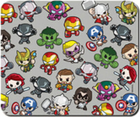 Нескользящий коврик ERT Group Avengers 024 Marvel цена и информация | Мыши | 220.lv
