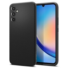 Case SPIGEN Liquid Air ACS05905 for Samsung Galaxy A34 5G - Matte Black цена и информация | Чехлы для телефонов | 220.lv