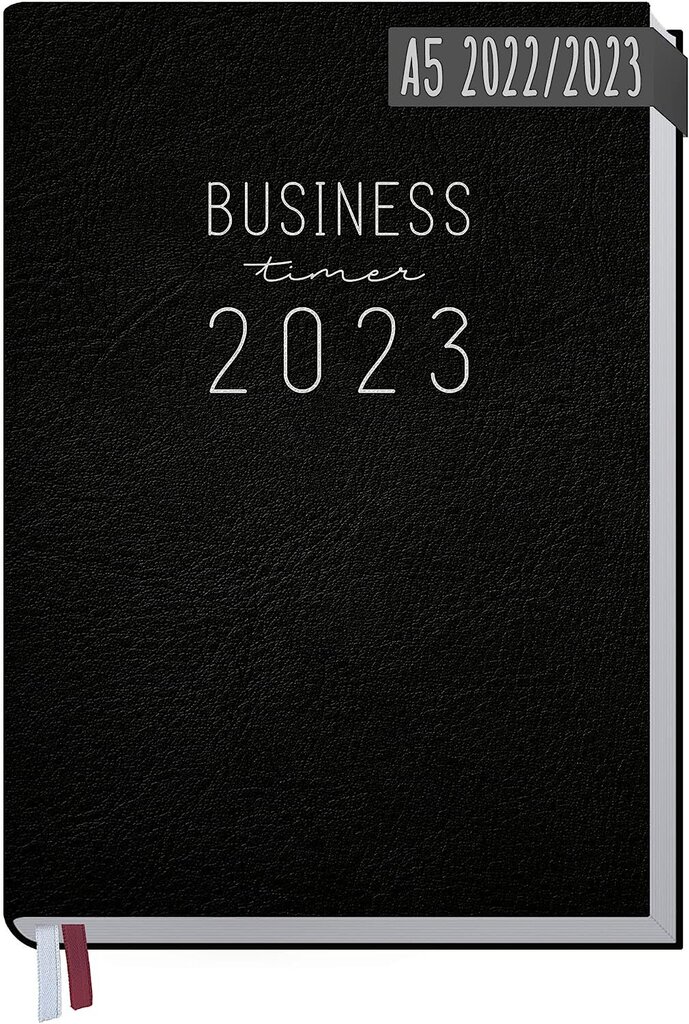 Plānotājs Chäff Business Timer 2022/2023 A5 цена и информация | Kancelejas preces | 220.lv