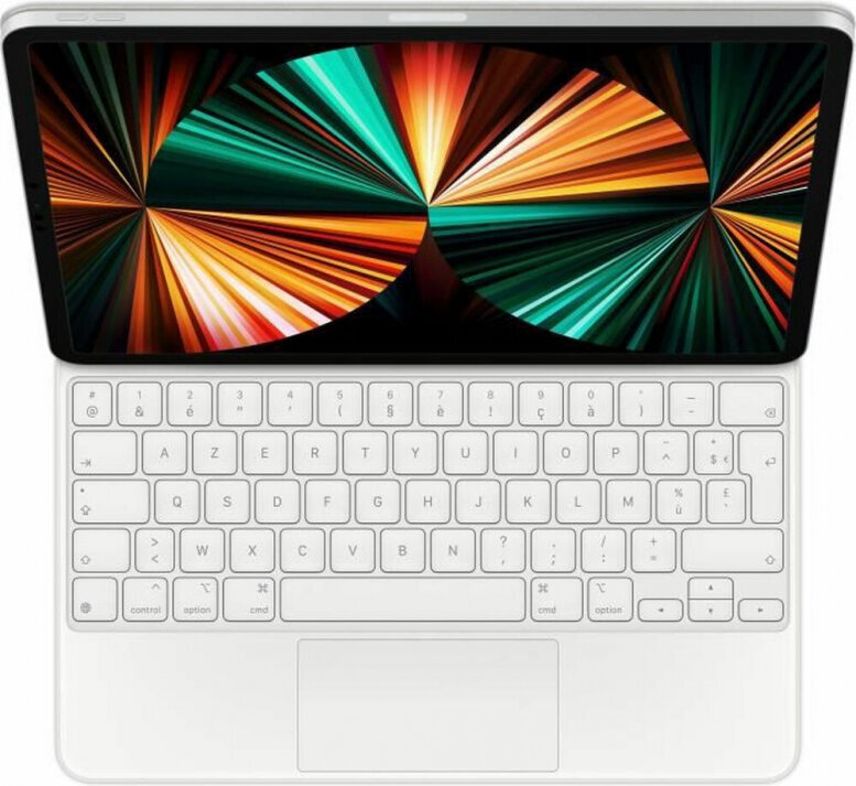 Apple Klaviatūra Apple MJQJ3F/A Azerty Francūzis Balts цена и информация | Citi aksesuāri planšetēm un e-grāmatām | 220.lv