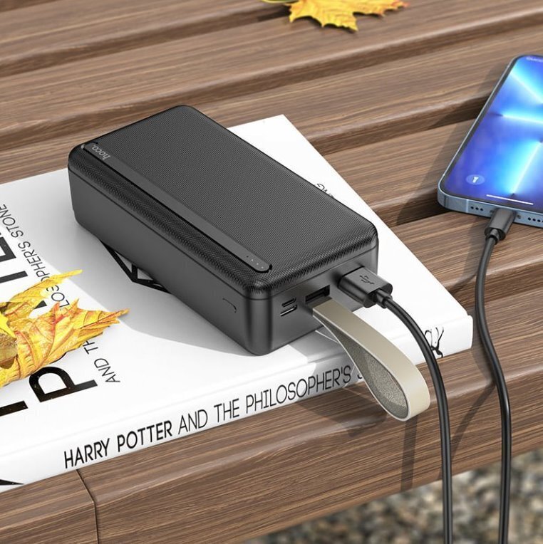 HOCO J91B Powerbanka 30000mAh 10W, Melns cena un informācija | Lādētāji-akumulatori (Power bank) | 220.lv