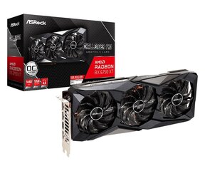 Видеокарта Asrock Challenger RX6750XT CLP 12GO AMD Radeon RX 6750 XT 12 ГБ GDDR6 цена и информация | Видеокарты (GPU) | 220.lv