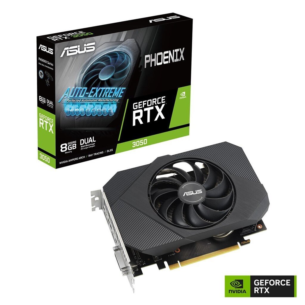 Asus Phoenix GeForce RTX 3050 V2 8GB GDDR6 цена и информация | Videokartes (GPU) | 220.lv