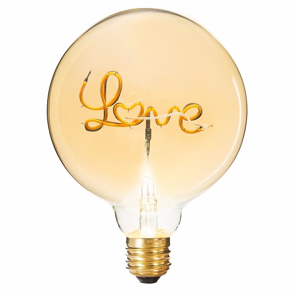 LED Spuldze Atmosfera “Love” E27 2W 100 lm 2200 K cena un informācija | Spuldzes | 220.lv