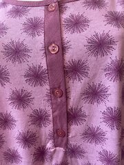 Розовая хлопковая ночная рубашка с принтом в виде одуванчиков цена и информация | Женские пижамы, ночнушки | 220.lv