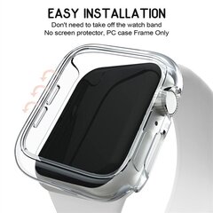 Case for Apple Watch 45mm PC1 silver цена и информация | Аксессуары для смарт-часов и браслетов | 220.lv