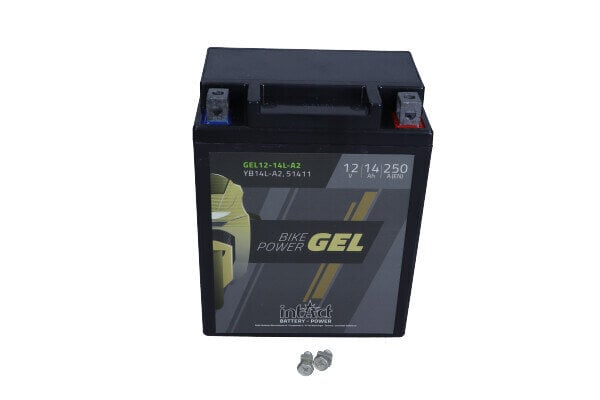 Akumulators motocikliem intAct Battery-Power GEL YB14L-A2 12V 14Ah c20 250A cena un informācija | Moto akumulatori | 220.lv