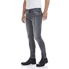 Джинсы Replay Anbass, slim fit M914Y-573B746-096-W34/L32 цена и информация | Мужские джинсы | 220.lv