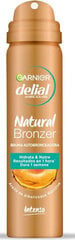 Pašiedeguma sejas migla Garnier Natural Bronzer Delial self-tanning facial mist, 75 ml cena un informācija | Paštonējošie līdzekļi | 220.lv