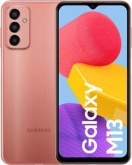 Samsung Galaxy M13, 4/128GB, Dual SIM, Orange Copper cena un informācija | Mobilie telefoni | 220.lv