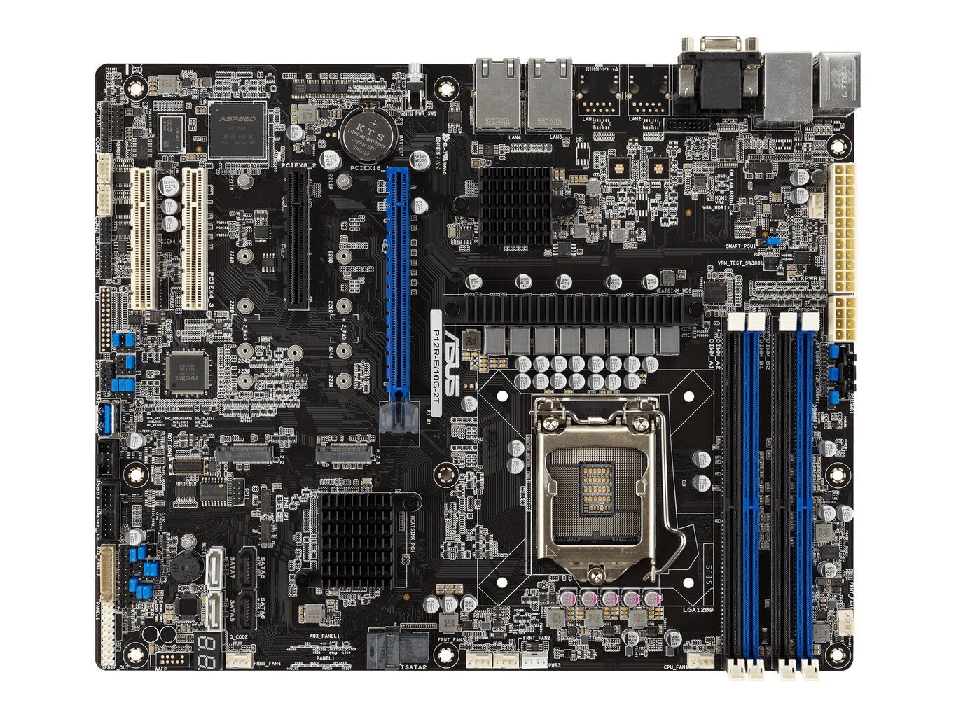 ASUS P12R-E/10G-2T LGA 1200 ATX cena un informācija | Mātesplates | 220.lv