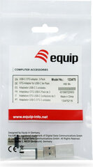 Equip USB Adapteris Equip 133475 цена и информация | Адаптеры и USB разветвители | 220.lv