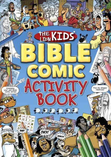 Lion Kids Bible Comic Activity Book цена и информация | Grāmatas mazuļiem | 220.lv