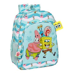 Skolas soma Spongebob Stay positive (33 x 42 x 14 cm) cena un informācija | Skolas somas | 220.lv